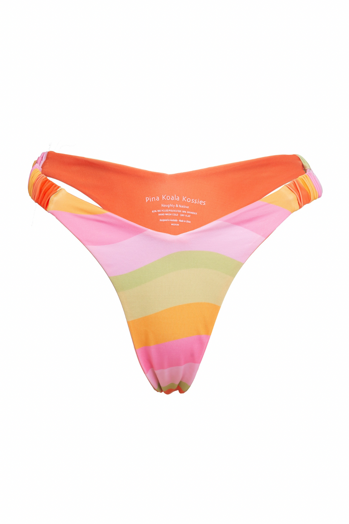 Y Thong Bikini Bottom - Snake Sorbet