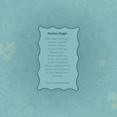 Mini Mesh Sarong - Marine Magic